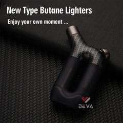 Bật lửa Honest khò 1 tia bình gas trong suốt hiện đại BCZ 826