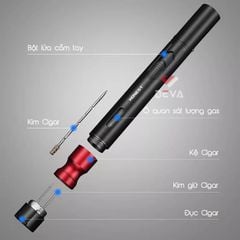 Bật lửa Honest khò 1 tia kèm bộ dụng cụ Cigar BCZ 757