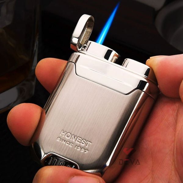 Bật lửa chính hãng Honest khò 1 tia phong cách thương gia BCZ 798