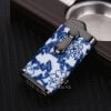 Bật lửa chính hãng Honest khò 2 tia cần gạt kèm đục BCZ 802