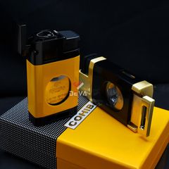 Bật lửa khò 3 tia kèm dao cắt Cohiba COB 196