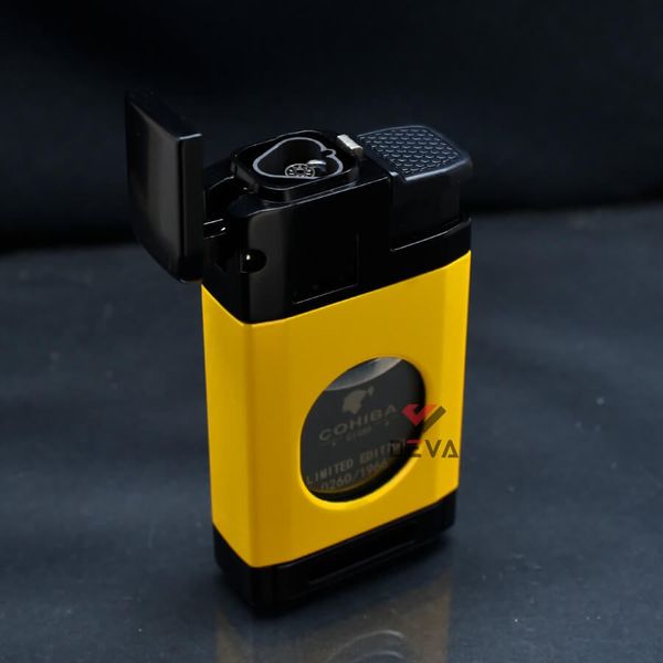 Bật lửa khò 3 tia kèm dao cắt Cohiba COB 196