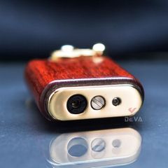 Bật Lửa Khò 1 tia Jobon Bọc Gỗ Đánh Lửa Bán Tự Động ZB 602A