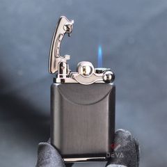 Bật Lửa Khò 1 tia Jobon Bọc Gỗ Đánh Lửa Bán Tự Động ZB 602A