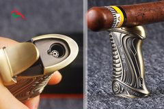 Sét bật lửa và dao cắt 2 món Jifeng TZ 005