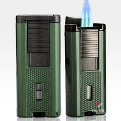 Bật lửa Lubinski khò 3 tia kèm que thông và đục Cigar YJA 10055
