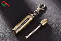 Bật lửa móc khóa diêm xăng hình viên đạn Dolphin HY610