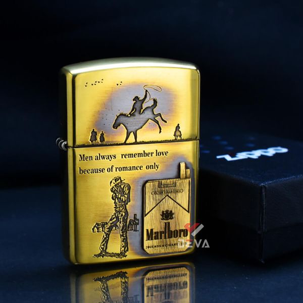 Zippo Armor Dán Emblem Chủ Đề Marlboro ZN261