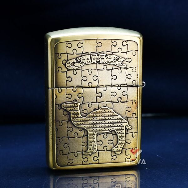 Zippo Armor Khắc Nổi 2 Mặt Chủ Đề Camel ZN260