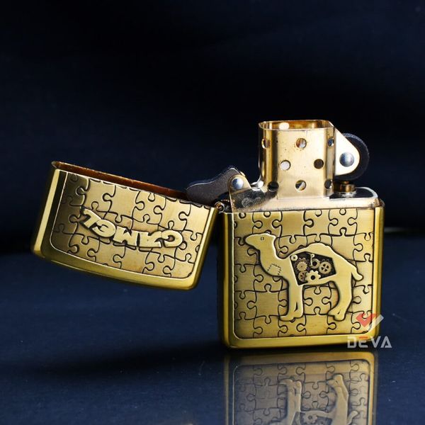 Zippo Armor Khắc Nổi 2 Mặt Chủ Đề Camel ZN260