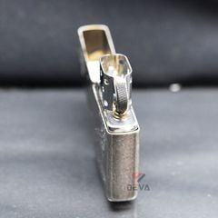 Zippo Bạc Bụi Khắc CNC Thuyền Buồm ZK162