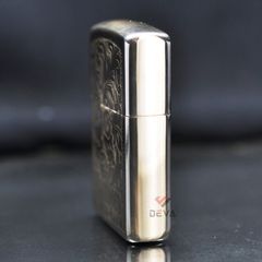 Zippo Bạc Khối Khắc Hoa Văn Marlboro BK41
