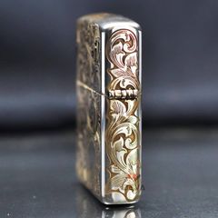 Zippo Bạc Khối Hoa Văn Hình Cô Gái Sexy BK25