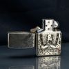 Zippo Bạc Khối Khắc Đức Phật A Di Đà BK06