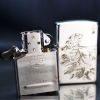 Zippo Bạc Khối Chúa Sơn Lâm BK19