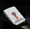 Zippo Sơn Trắng Chủ Đề Fifa World Cup 2018 Russia Z300