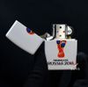 Zippo Sơn Trắng Chủ Đề Fifa World Cup 2018 Russia Z300