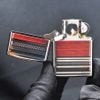 Zippo Hút Tẩu Hoa Văn Gỗ Steel And Wood Z194