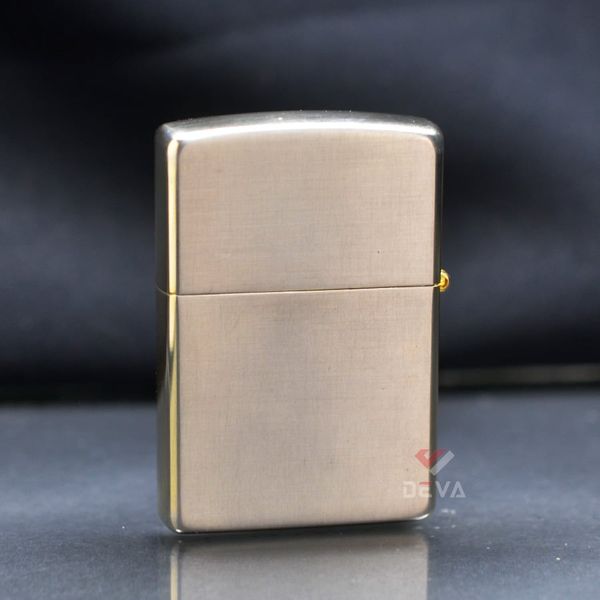 Bật Zippo Mỹ xuất Nhật hình phật khắc ăn mòn mạ vàng Z86