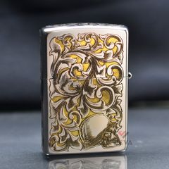 Zippo Khắc CNC Hình Cô Gái Khỏa Thân ZK127