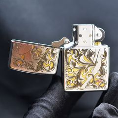 Zippo Khắc CNC Hình Cô Gái Khỏa Thân ZK127