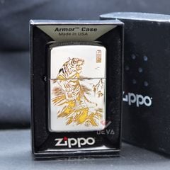 Zippo Khắc CNC Hình Hổ Núi ZK123