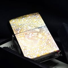 Zippo Khắc CNC Chủ Đề Rồng Phượng ZK142