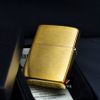 Zippo Vàng Xước Khắc Laser Cờ Mỹ ZK02