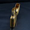 Zippo Vàng Xước Khắc Laser Cờ Mỹ ZK02