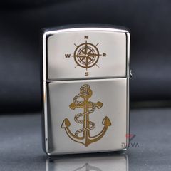 Zippo Khắc CNC Chủ Đề Thuyền Buồm ZK126