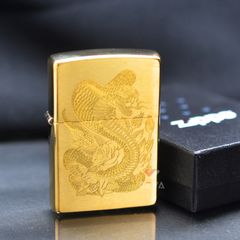 Zippo Khắc Hình Rắn Hổ Mang Chúa Z252