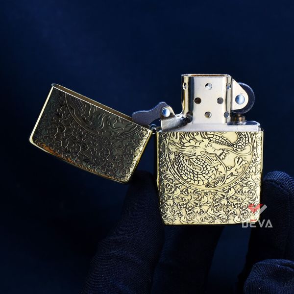 Zippo Khắc Hình Rồng Phượng Bản Giới Hạn Z44