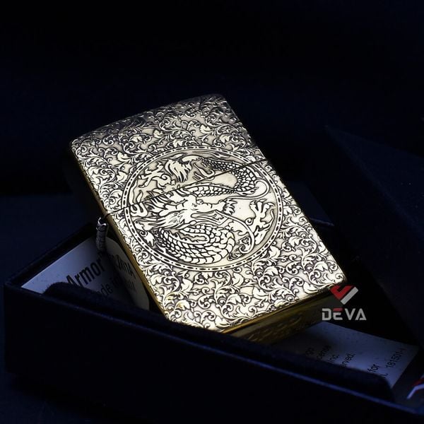 Zippo Khắc Hình Rồng Phượng Bản Giới Hạn Z44