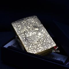 Zippo Khắc Hình Rồng Phượng Bản Giới Hạn Z44