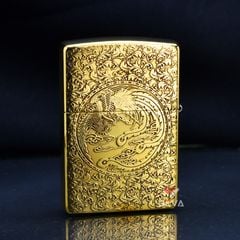 Zippo Khắc Hình Rồng Phượng Bản Giới Hạn Z44