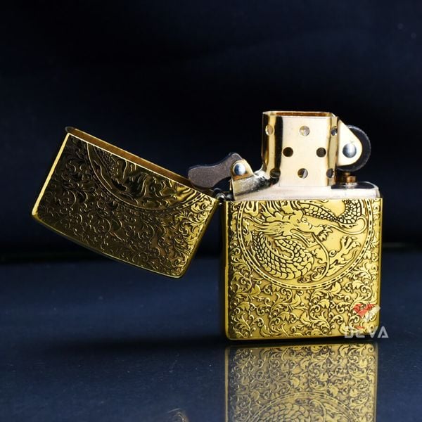 Zippo Khắc Hình Rồng Phượng Bản Giới Hạn Z44