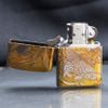 Zippo Khắc Sâu Cá Chép Trong Đầm Sen ZK115