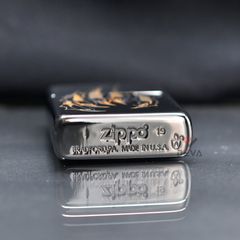 Zippo Khắc Sâu Hình Mãnh Hổ ZK116
