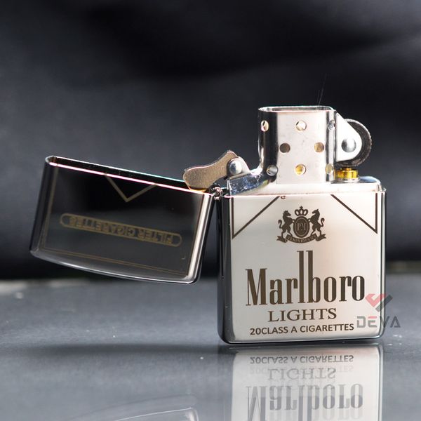 Zippo Mạ Chrome Khắc Chủ Đề Marlboro ZK99