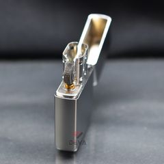 Zippo Mạ Satin Khắc Vòng Tròn Lửa Z47