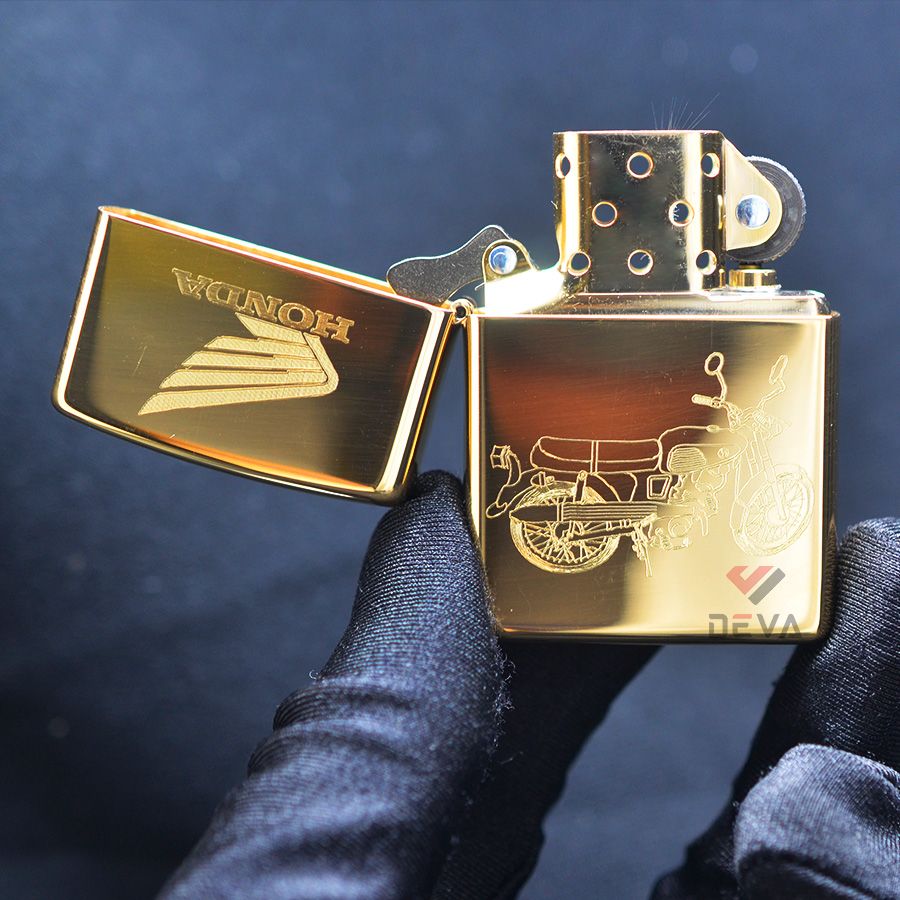 Tìm mua bật lửa Mỹ chính hãng Bật Lửa Zippo Khắc CNC Xe Máy Honda