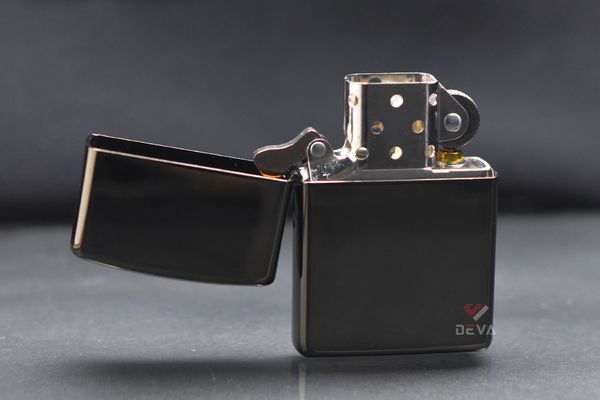 Zippo Màu Đen Gỗ Mun Ebony ZT21