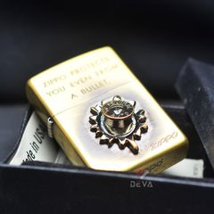 Zippo Ốp Emblem Viên Đạn Bắn ZN03