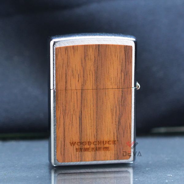 Zippo Ốp Gỗ Chủ Đề Woodchuck Sweep Z304