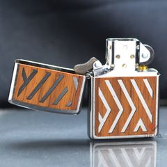 Zippo Ốp Gỗ Chủ Đề Woodchuck Sweep Z304