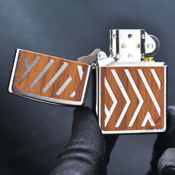 Zippo Ốp Gỗ Chủ Đề Woodchuck Sweep Z304