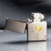 Zippo Satin Khắc Chữ I Love You ZK73