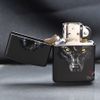 Zippo Sơn Chủ Đề Chó Sói Đen Black Wolf Z288