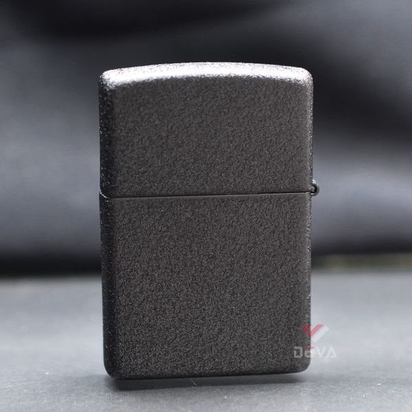 Zippo Đen Nhám Viền Gõ Búa ZK135