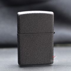 Zippo Đen Nhám Viền Gõ Búa ZK135